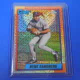2025 TOPPS CHROME RYNE SANDBERG SILVER PACK REFRACTOR CUBS