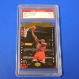 1996-97 UPPER DECK MICHAEL JORDAN A CUT ABOVE GRADED EMC MINT 9 BULLS
