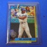 2025 TOPPS CHROME BO JACKSON SILVER PACK REFRACTOR ROYALS
