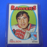 1971-72 TOPPS #112 JIM NEILSON RANGERS
