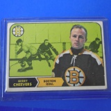 1968-69 TOPPS HOCKEY #1 GERRY CHEEVERS BOSTON BRUINS VINTAGE