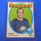 1971-72 TOPPS #36 ROGER CROZIER BUFFALO SABRES