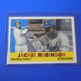 2022 TOPPS ARCHIVES JACKIE ROBINSON MONTREAL ROYALS