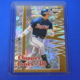 2000 PACIFIC REVOLUTION CHIPPER JONES HOLO BRAVES