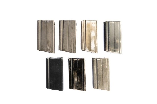 Lot of Seven FN FAL Magazines