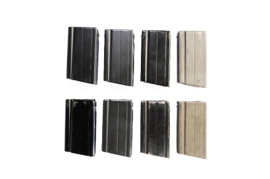 Lot of Eight FN FAL Magazines