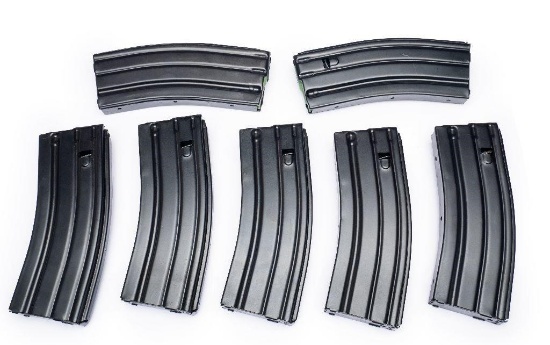 Lot of Seven ProMag AR-15 Magazines