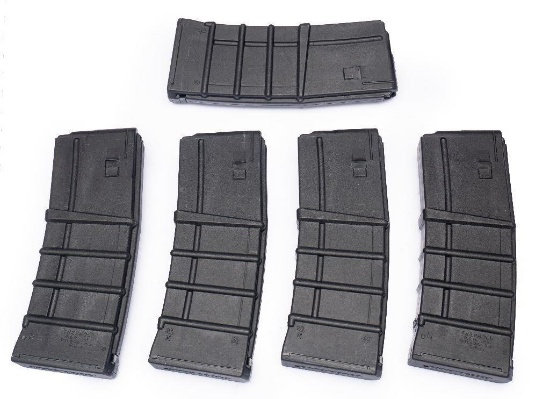 Lot of Five Thermold AR-15 Magazines
