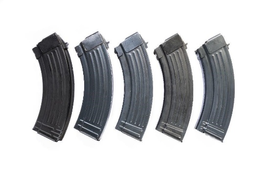 Lot of Five AK Platform Magazines