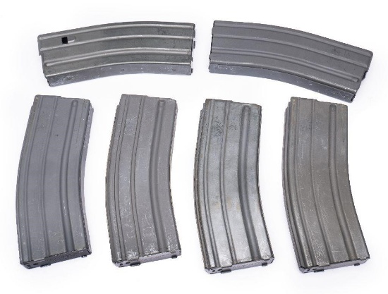 Lot of Six Ar-15 Magazines