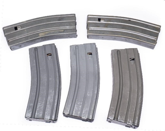 Lot of Five AR-15 Magazines