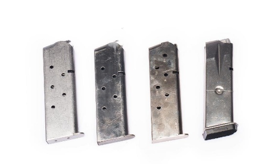 Lot of Four Handgun Magazines