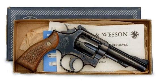 **Smith and Wesson 18-4 Revolver in Box