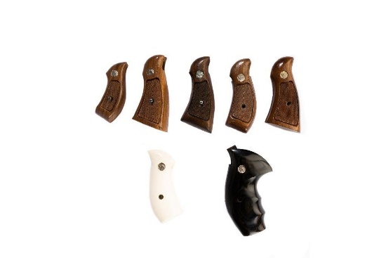 Lot of Seven Smith & Wesson Pistol Grips