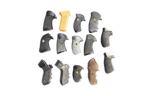 Lot of Fourteen Synthetic Grips