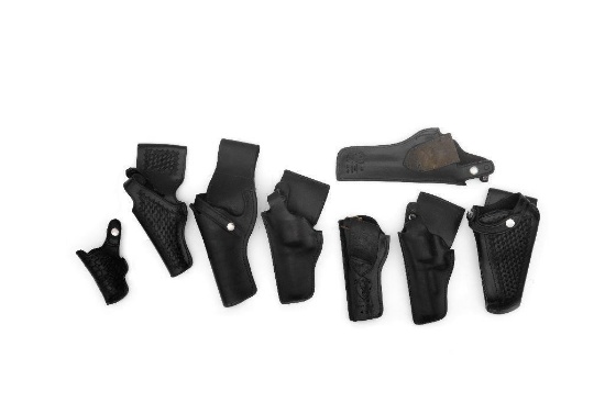 Lot of Eight Holsters