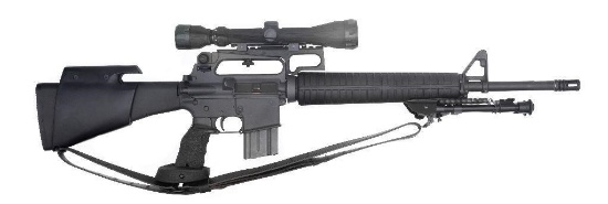 *Pre-Ban Colt Heavy Barrel Sport Rifle with Scope