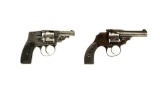 Lot of Two Hammerless Pistols