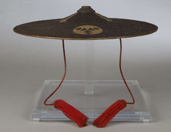 Edo Period Japanese Ichimonji-Style Jingasa
