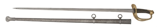 French Chatellerault Model 1854 Heavy Cavalry (Carabinier) Saber
