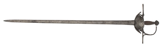 Classic Early Spanish Caribe Hilt Bilboa Broad Sword Ca. 1720