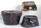 Rare Austrian Officer's Shako with Case