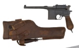 **German Mauser C.96 Pistol with Holster