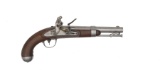 Johnson Contract U.S. Model 1836 Flintlock Pistol