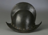 Fine One Piece Italian Comb Morion Helmet