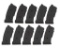 Lot of Ten CZ-452/453/455 Magazines
