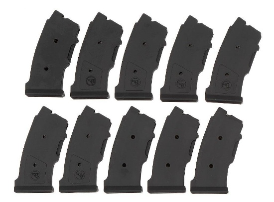 Lot of Ten CZ-452/453/455 Magazines