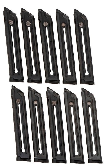 Lot of Ten Ruger .22 Magazines