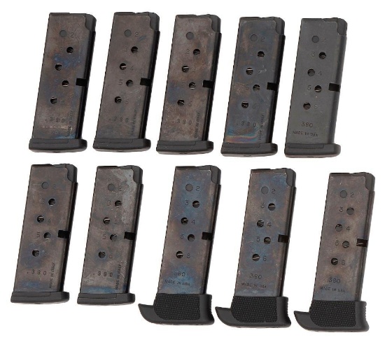 Lot of Ruger .380 Magazines