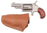 *North American Derringer with Leather Holster
