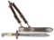 German Third Reich Reichsarbeitsdienst (RAD) Leader's Hewer with Scabbard by Eikhorn