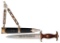 German Third Reich NSKK Marine Officer Dagger with Chain