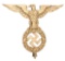 German WWII Brass Flag Pole Top