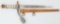 WWII German Kriegsmarine Officer's Dagger by Alcoso