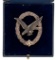 WWII German W. Deumer Aerial Gunner's Bade with Case