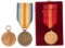Lot of Three World War Victory Medals