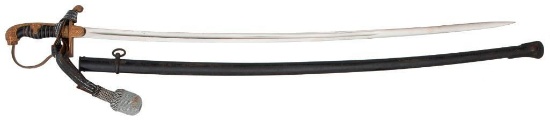 F.W. Holler German Third Reich Officer's Sword