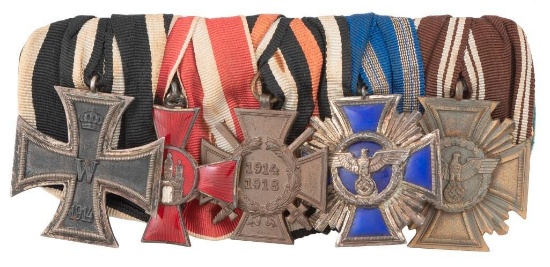 German WW1 Veteran's Medal Grouping