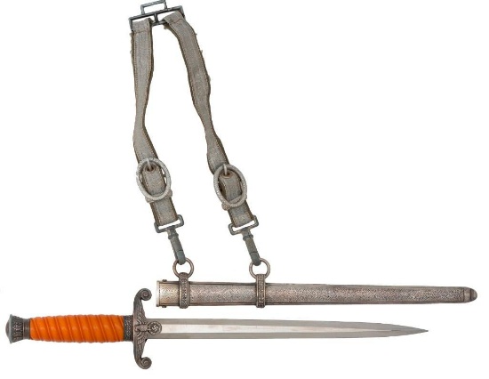 WWII German Eickhorn Model 1935 Army Officer's Dagger