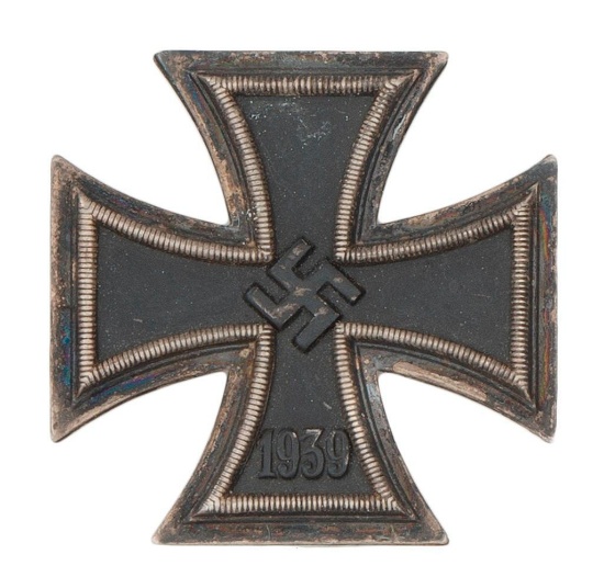 Rare WWII German Iron Cross 1st Class by Alois Rettenmaier