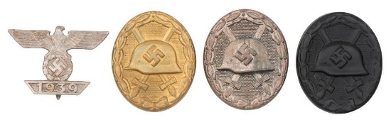 Lot of German Wound Badges