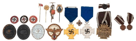 Lot of German Third Reich Decorations