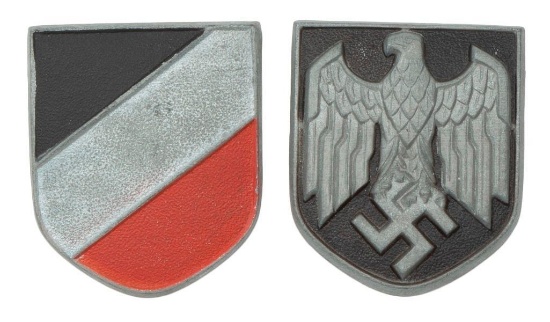 Lot of WWII German Cap Badges