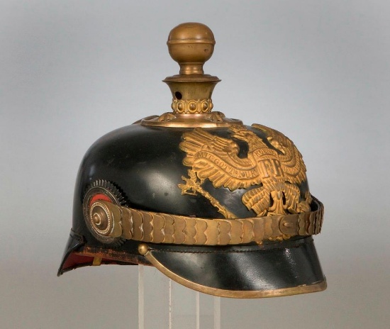 Prussian Artillery Officer's Kugelhelm