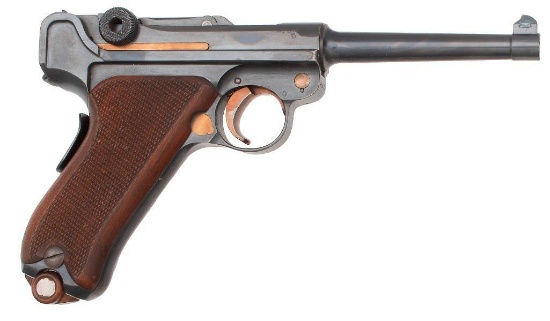 **Swiss 1906/24 Luger Pistol