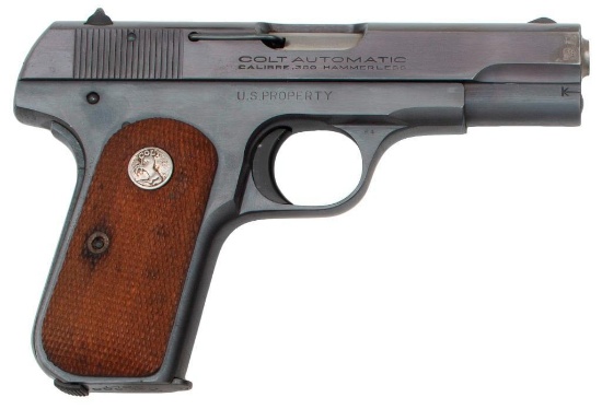 **Desirable "M" Prefix Colt U.S. Model 1908 Pistol